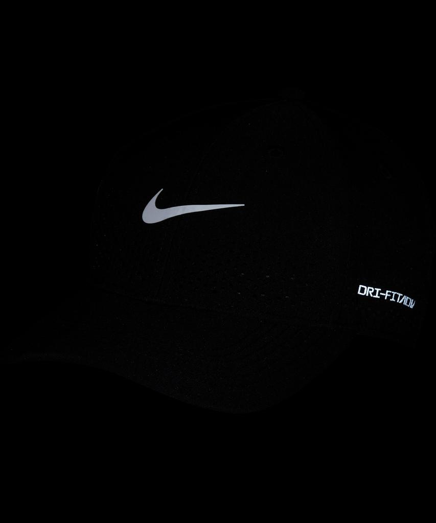 NIKE Dri-Fit Adv Club Structure Swoosh Cap - Black:White / Fb5636-010
