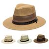Mesh Sun Hat Breathable Straw Hat New Cowgirl Cap  Outdoor