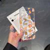 AC102 Рождественские С Новым Годом Magsafe Прозрачные Чехлы для Samsung S23 S24 Ultra S21 FE iPhone 16 13 Pro Max XR Магнитная Беспроводная Зарядка Задняя Крышка