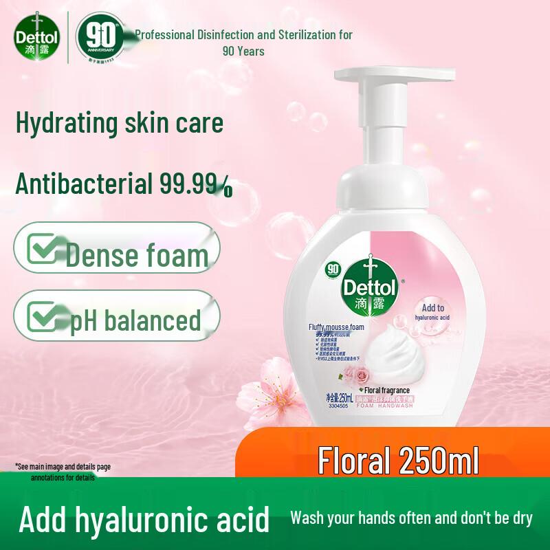 Dettol Пенящееся антибактериальное средство для мытья рук