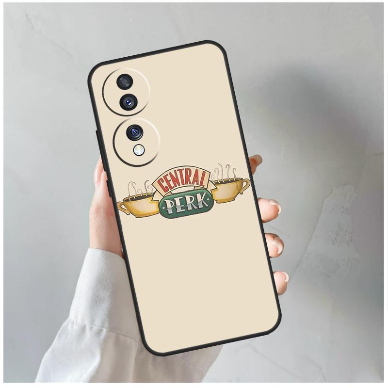 Central Perk Friends Case For Honor X9a X8a X6a X7a X6 X7 X8 X9 X9b X8b Honor 70 50 90 Lite Magic 5 6 Pro Cover