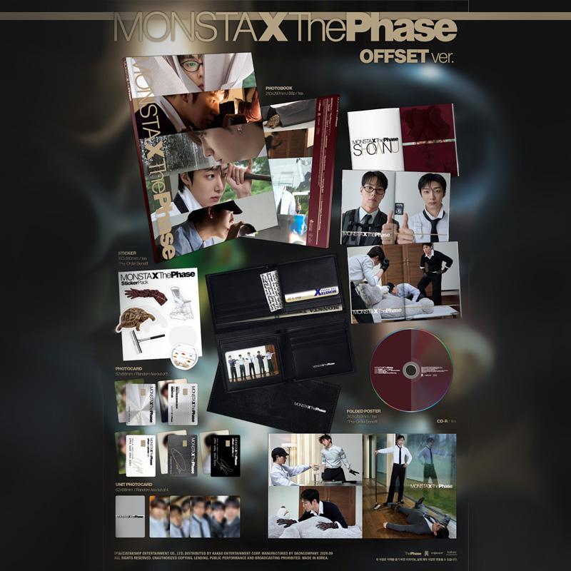 [ПРЕДЗАКАЗ] MONSTA X – EP The Phase (СМЕЩЕННАЯ Вер.)