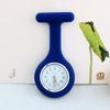 Unisex Silicone Gift Lapel Watches with Second Hand Nursing Fob Clip On Nurse Watch