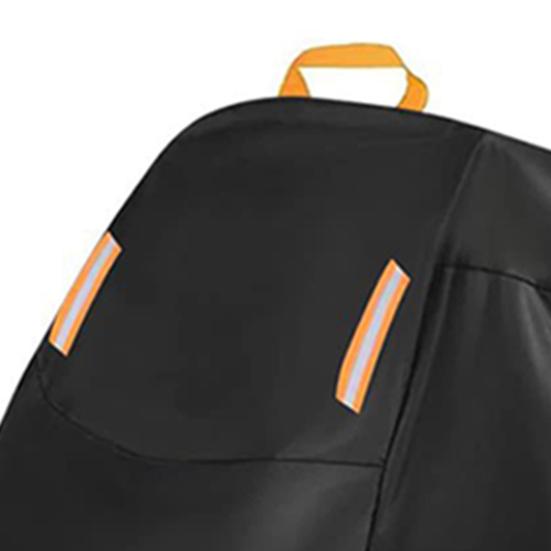 Прочный чехол для мотоцикла со светоотражающими полосами, водонепроницаемый, устойчивый к ультрафиолетовому излучению, надежно фиксируется на открытом воздухе