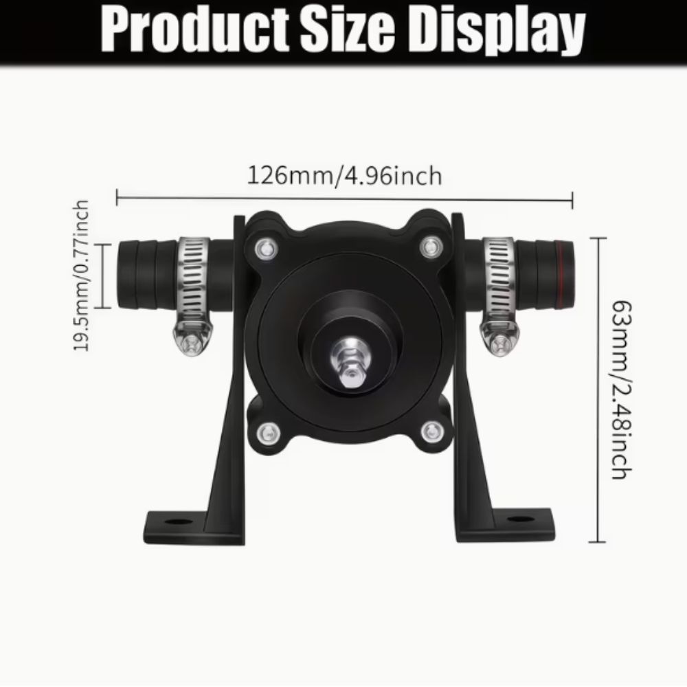 Small Electric Drill Pump Heavy Duty Self Suction Centrifugal Pump Liquid Transfer Pump  Household