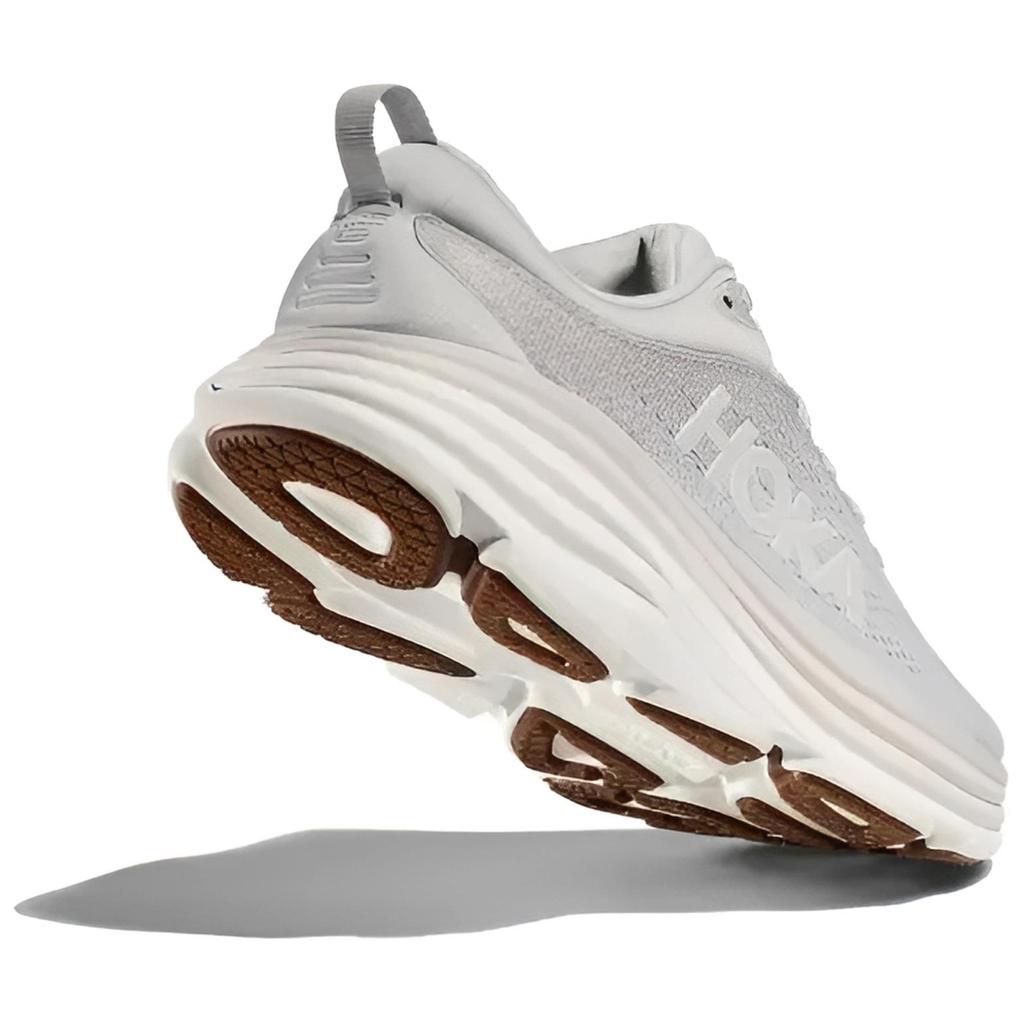 HOKA Bondi 8 Lunar Rock Мужские кроссовки Серые Nimbus-Cloud 1123202-LRNC