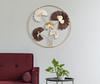 Wall Decoration Reddy Round Cm Ø 61X5,7