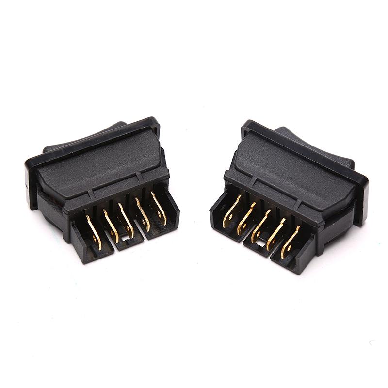 Dpdt Dc 12V 20A Универсальный Автомобильный Выключатель Стеклоподъемника 5 Штырей Черный