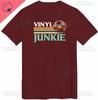 Vinyl Junkie Ventilate Graphic Tshirt Mens Music Lovers LP Records DJ Turntable Vintage Design Music Collector Gift Tee Tops