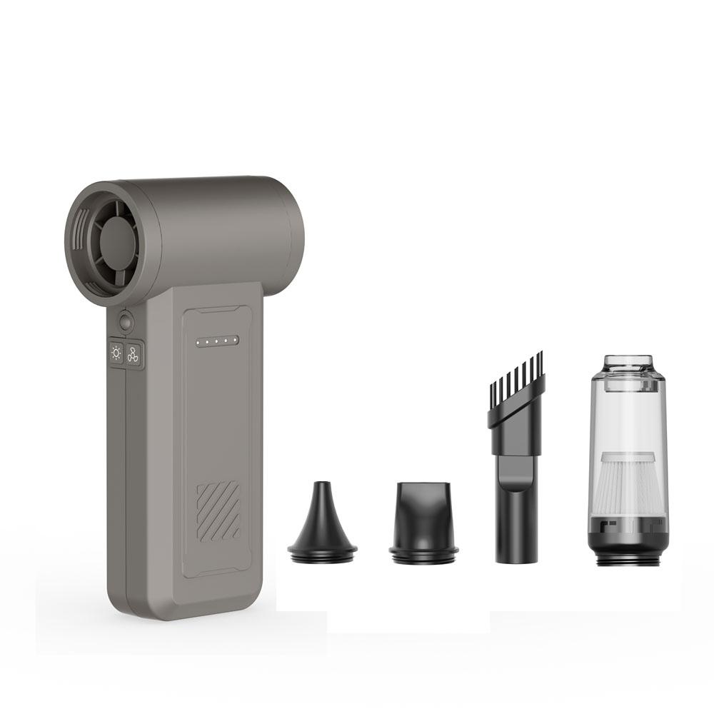 Мощный 350000 об/мин Яростный Вентилятор Электрический Воздуходув Портативный Пылесос Зарядка TypeC 58 м/с Бесщеточный Турбо Реактивный Вентилятор Воздуходув