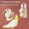 250ml Birds Water Dispenser Automatic Parrot Feeding Hydration Parakeet Cage Accessories for Parrots Cockatiels Finches Lovebirds Budgies