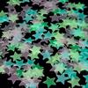 Vogue Luminous Glow In The Dark DIY 100 Pcs Bedroom 3D Stars Stars Wall Stickers Home Decoration Fluorescen