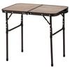 Takeda Corporation Vintage Style 2WAY Aluminum Table 60cm Vintage Brown FT20-6040(VBR) 60×40
