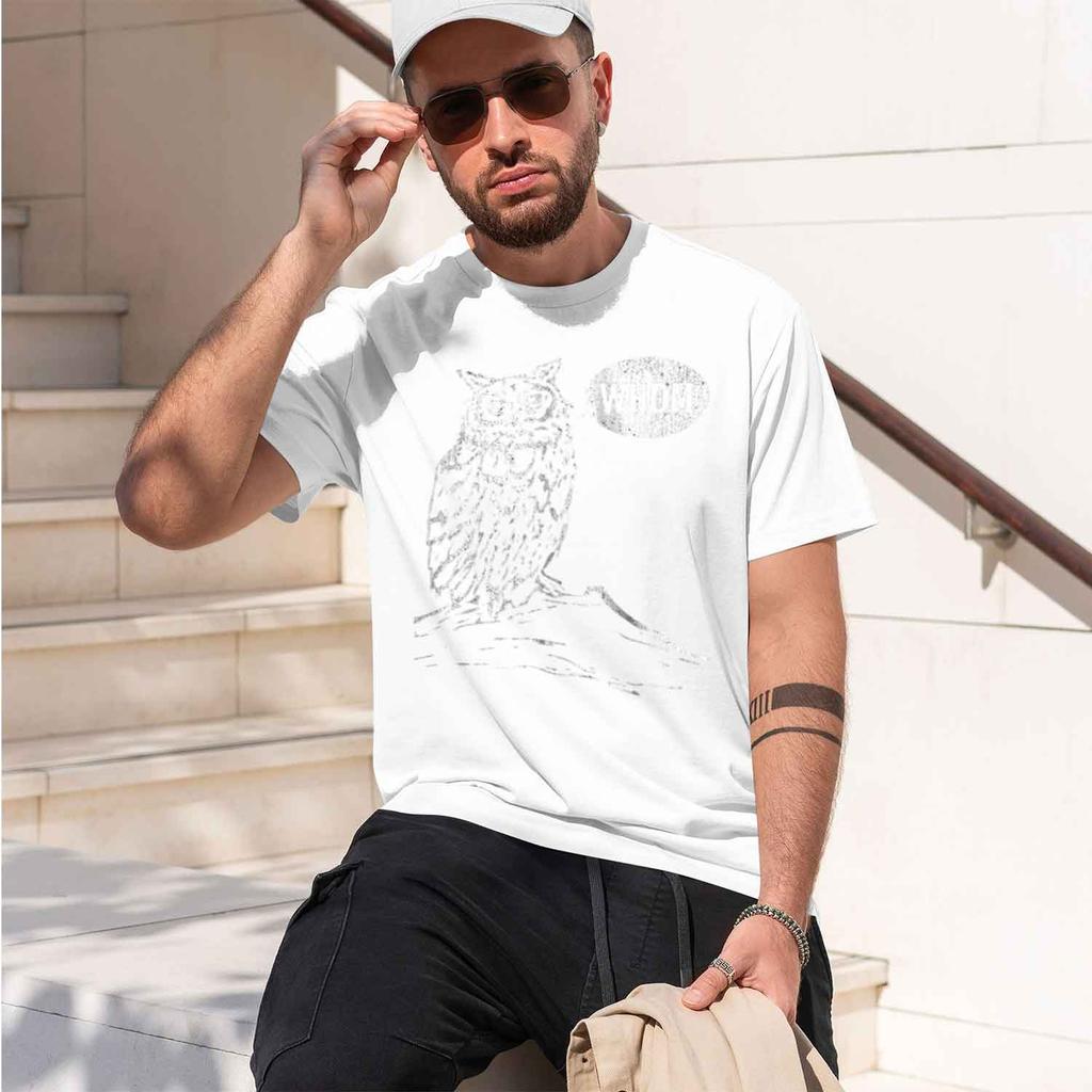 Coolmind Db Owl Print Exclusive Graphic Unisex T Shirt Cool Unisex Tshirt Big Size Tshirt For Unisex Tee Shirt 2026 New Model