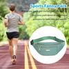 Unisex Waist Bag Adjustable Elastic Strap Zipper Closure Large Capacity Lightweight Outdoor Sports Fanny Pack Stall Owner Purse Outdoor Chest Bag