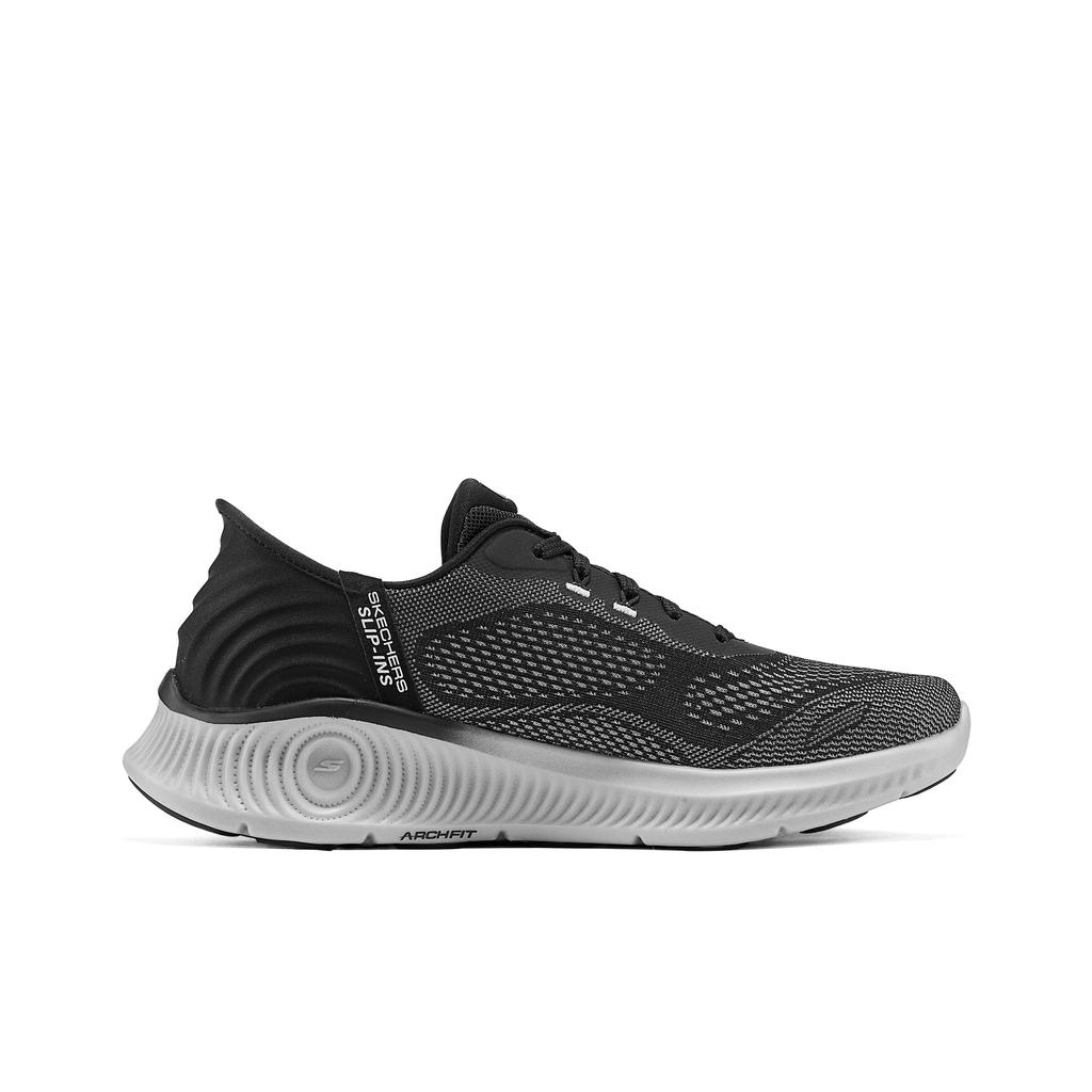 Skechers Go Walk Удобные Универсальные Прочные Упругие Повседневная Обувь Мужская Обувь Черный Серый 216314C-BKGY