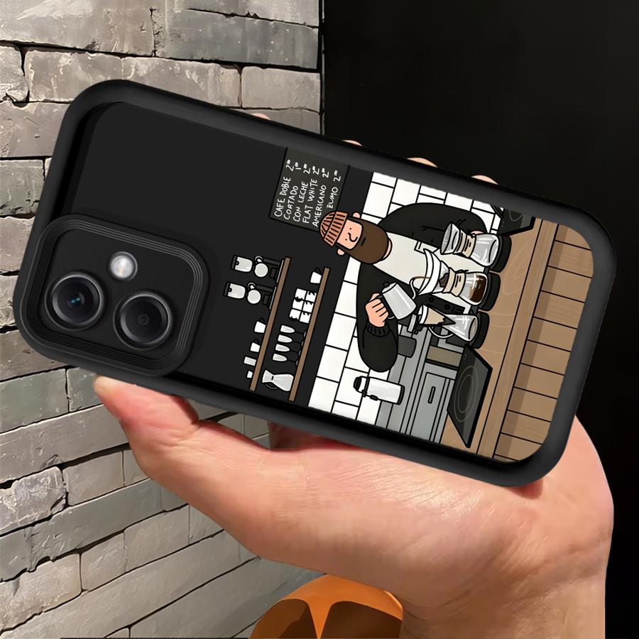 Чехол для телефона Xiaomi Poco F8 C61 X3 Pro X3 NFC C50 C51 с рисунком "Кофейня"
