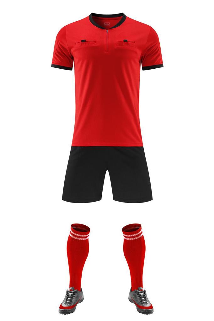 Комплект футбольной формы, форма судьи с коротким рукавом, быстросохнущая футболка, детская форма футбольной тренировочной команды, форма для соревнований, D8308 Команда