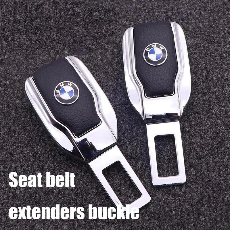 Для BMW 1-5 Серии X1 X2 X3 X4 X5 Металлическая Модная Высококачественная Кожа Автомобильная Безопасность Удлинитель Пряжка