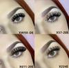 Qingdao Natural Long 3d D Curl Wink Winged Eyelash Extensions Faux Mink 14mm C D Curl Strip Eyelashes Russian Strip