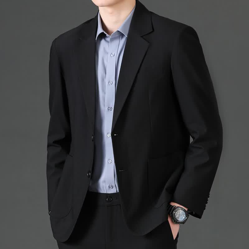 ROMON Мужской приталенный пиджак в стиле business casual