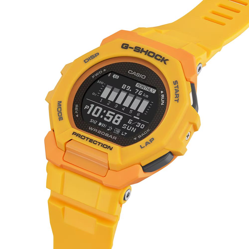 Casio Смартфонная связь G-SHOCK GBD-300-9JF Часы G-SQUAD.