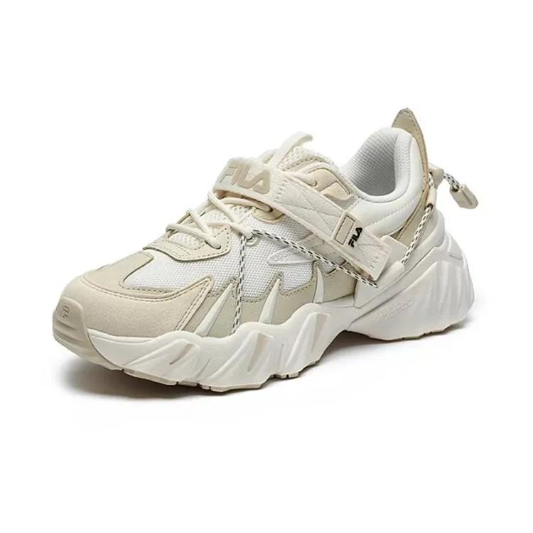FILA Beast Xt Sneakers 'Beige White' Women's (Unisex) Casual Shoes F12W231123FGA