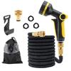 Midsummer 2200D TPE Retractable Magic Hose for Car Wash and Garden Watering with Spray Gun