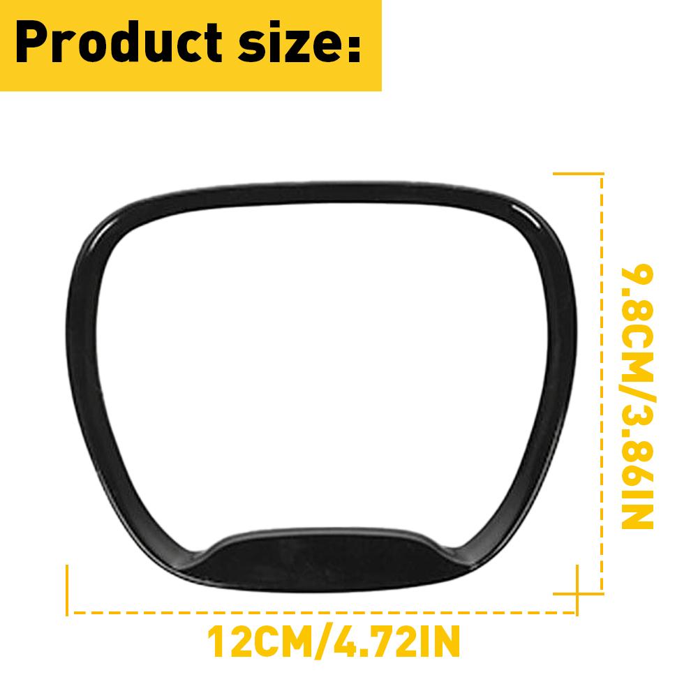 For Dodge Charger Challenger Durango 2015 2016 2017 2018 2019 2021 2022 Accessories Car Steering Wheel Frame Trim Cover G1
