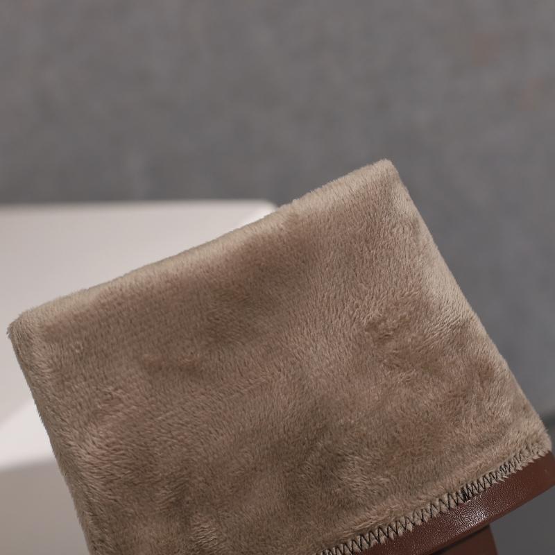 Сапоги женские, мягкие, эластичные, тонкие, выше колена, черные, белые, на высоком каблуке, туфли для вечеринок, женские, большой размер 50