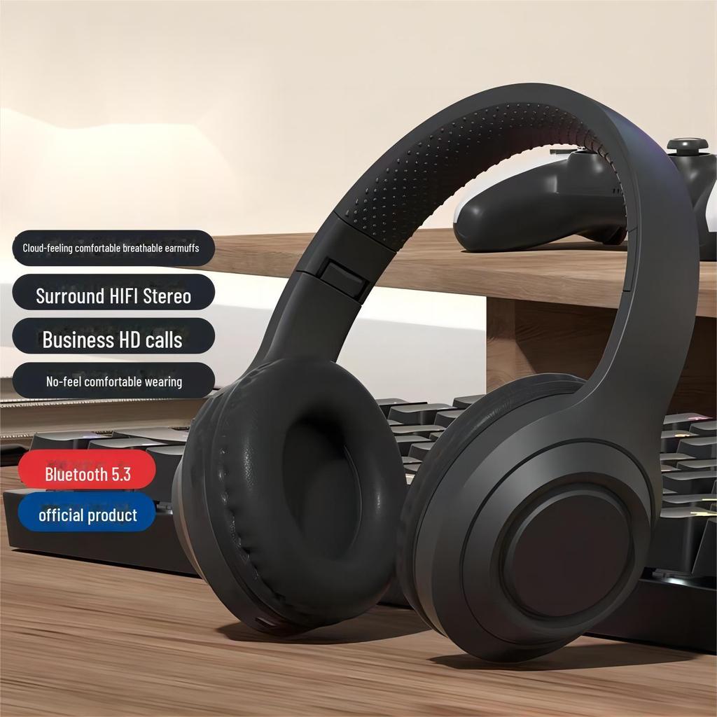 Беспроводная Bluetooth-гарнитура с креплением на голову и длительным временем работы от аккумулятора для прослушивания музыки и бега