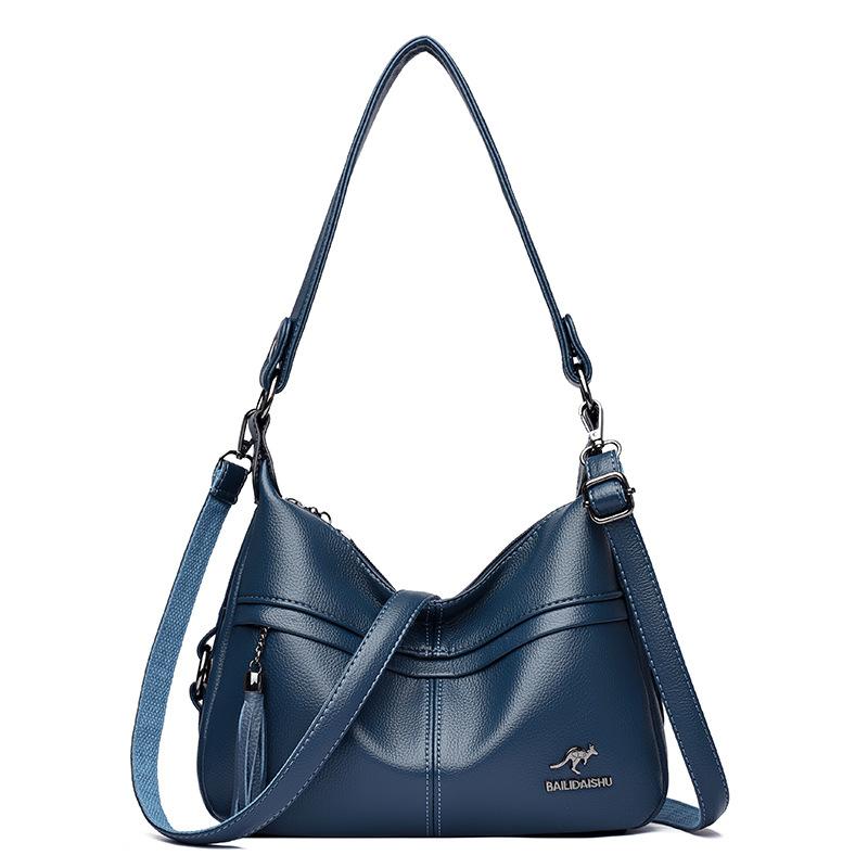 Новая женская сумка через плечо, сумка через плечо, большая вместимость, универсальная, модная, высококачественная сумка-тоут