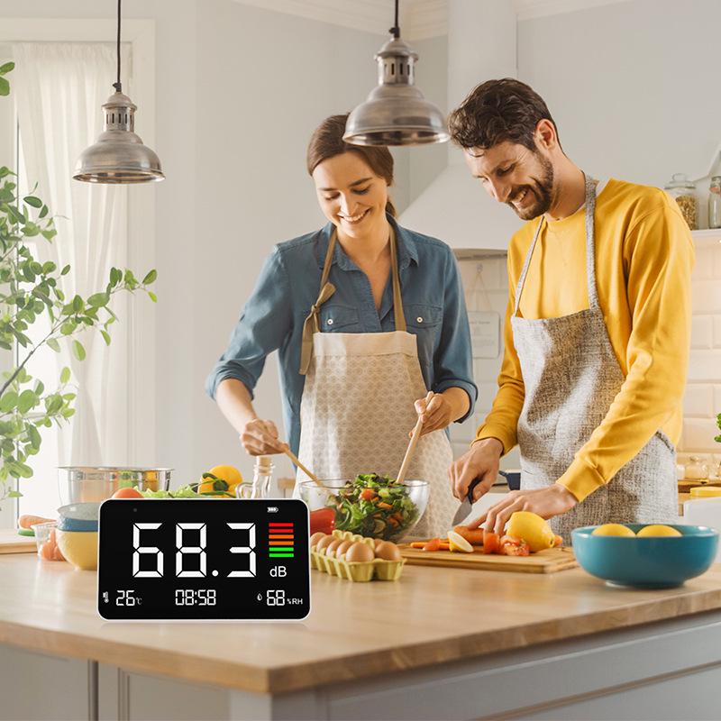 2025 Multifunctional Desktop Decibel Meter & Noise Volume Detector