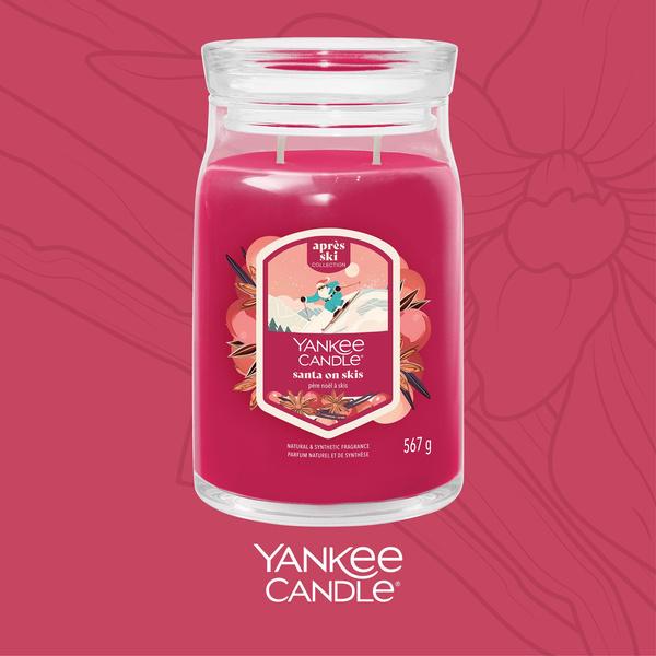 Yankee Candle Signature Duża Świeca W Słoiku Santa On Skis 567G