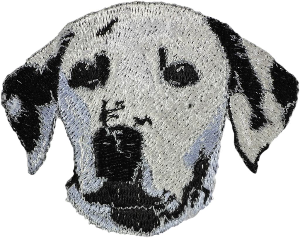 Dalmatyńczyk, Wyżeł Dalmatyński - Naszywka W Kształcie Psa, Haftowana Łatka, Unikatowa Ozdoba Do Plecaka Marki Art-Dog