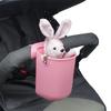 Cartoon Face Baby Stroller Cup Rack Large Capacity Kitchen Storage Bag Silicone Cup Holders  Bath