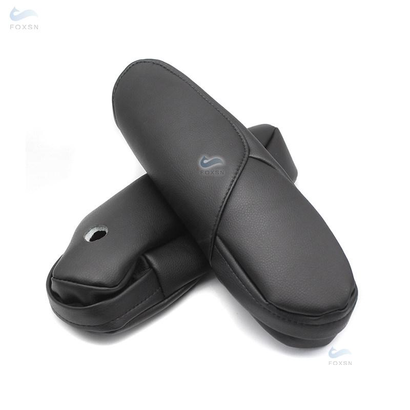 For Honda CRV 2007 2008 2009 PU Leather with Sponge Driver & Passenger Side Seat Armrest Handle Cover Protection Trim