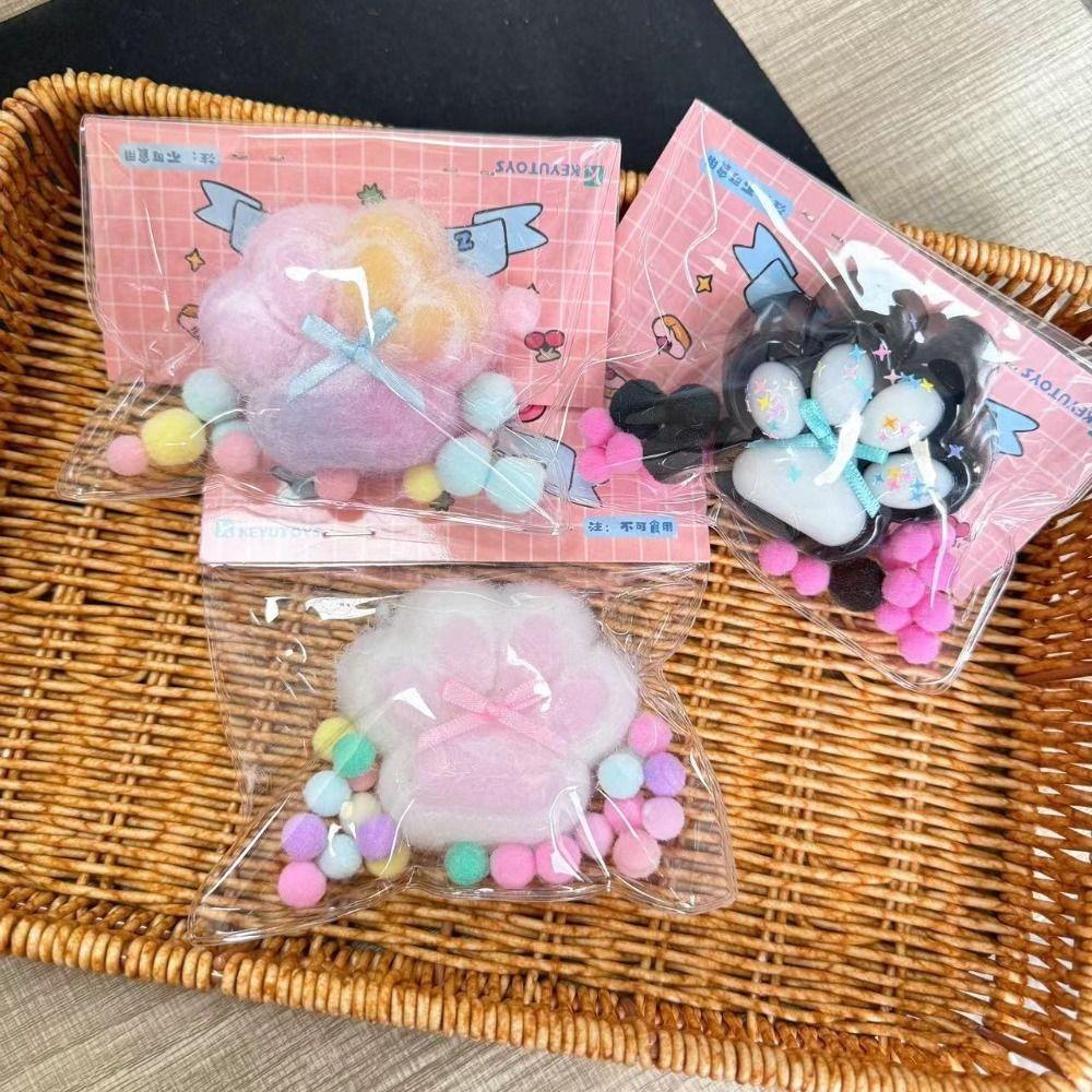 Мягкая липкая игрушка-лапка для кошек Новые игрушки-лапки для кошек