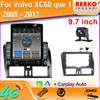 9,7-дюймовый вертикальный экран Tesla автомобильное радио для Volvo XC60 que 1 2008 - 2017 GPS навигация мультимедиа видеоплеер Carplay 2din