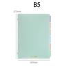 A5/B5 Color Binder Notebook Soft Student Notebooks New Student Stationery