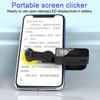 Digital LED Display Auto Clicker Type-C Screen Touch Tapper 108 Gears Silent Finger Clicking Simulator for Video Live Page Turning
