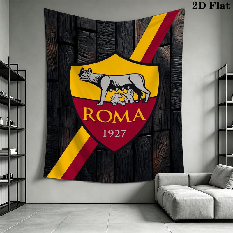 A.S Roma.S Roma Wall Tapestry Aesthetic Wall Hanging Printed Fabric Blanket Decorative Tapestries for Bedroom Living Room Home Decor