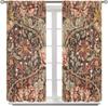 Винтажные Шторы Ycness William Morris с Цветочным Узором В Стиле Акварельных Цветов Для Окон Комнаты Шторы для Спальни Гостиной Штора Полиэстер Идеально Для