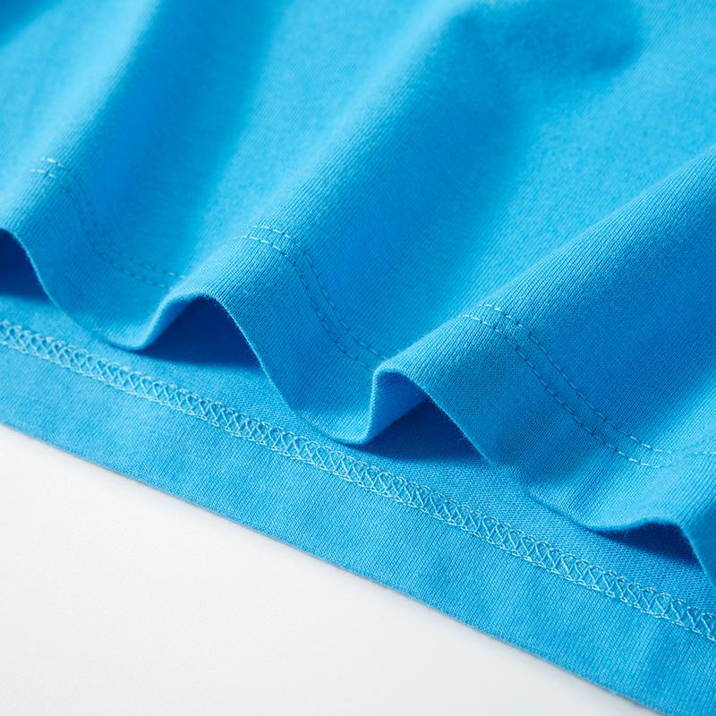 Хлопковая футболка в стиле мультфильма, детский топ, новая летняя футболка для мальчиков с круглым вырезом, детская футболка с короткими рукавами