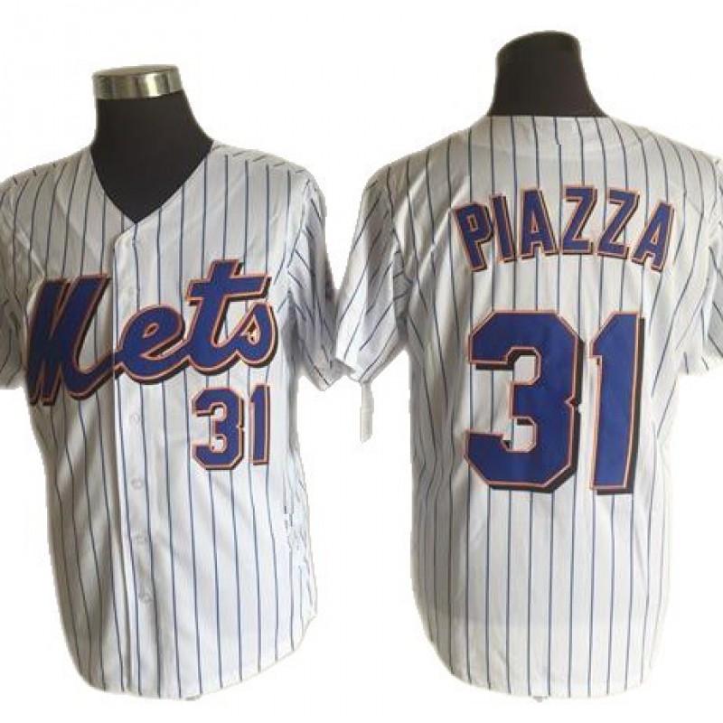 Vintage New York Mets Baseball Jersey Unisex Cotton Mesh Top Sports Fitness Casual Wear