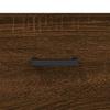 Coffee Tables Set of 2 Brown Oak Effect 50 x 50 x 40 cm Particleboard