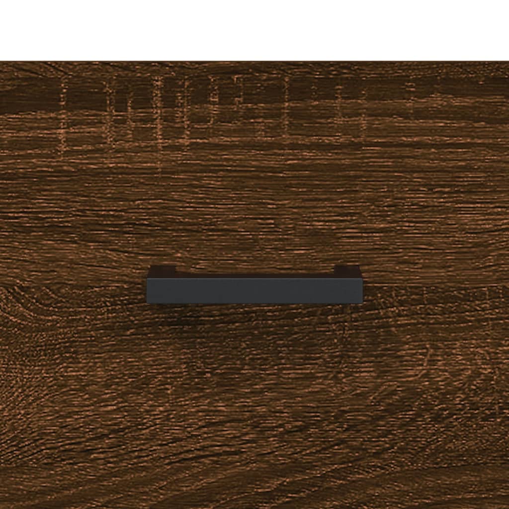 Coffee Tables Set of 2 Brown Oak Effect 50 x 50 x 40 cm Particleboard
