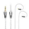Cooyin Crystal Love Recable MMCX Cable Earphone HIFI Sound Quality 4 Core Silver Plated Single Crystal Copper Compatible with Shure SE Series JVC HA
