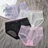 3pcs Sexy Lace Transparent Panties for Women Underwear Fashion Panty Lingerie Breathable Hollow Out Briefs Female Underwear