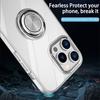 Mobile Phone Case Transparent Back Anti-Scratch Dustproof Soft Full Protection Shockproof Tpu Phone Cover With Ring